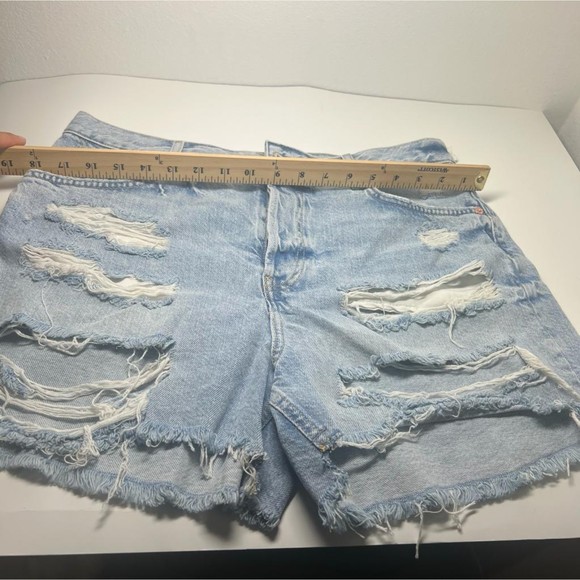 Free People We The Free Maggie - Mid-Rise Shorts  NEW Size 31 - Picture 4 of 8